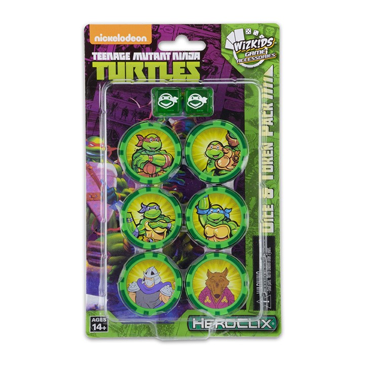 Teenage Mutant Ninja Turtles Heroclix: Dice & Token Pack - Atomic