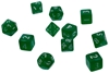 Eclipse Poly Dice Set - Forest Green (11)