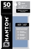 Phantom Sleeves: Gray Size (64mm x 88mm) - Matte/Matte (50)