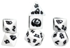 RPG Dice Set: Moon Panda (7)