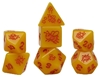 RPG Dice Set: Golden Buzz (7)
