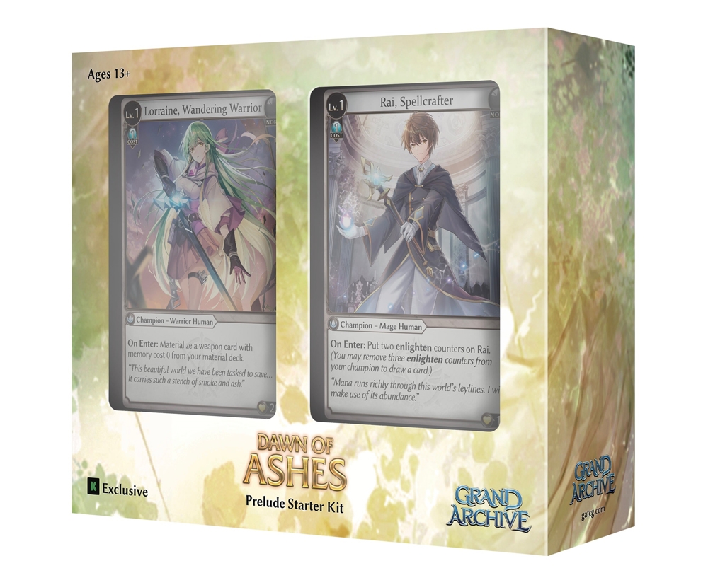 その他 Grand Archive Dawn of Ashes Prelude Dawn of Ashes Prelude Starter Kit Kickstarter Edition