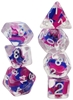 Bisexual Flag Dice Set (7)