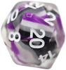 Asexual Flag Dice Set (7)