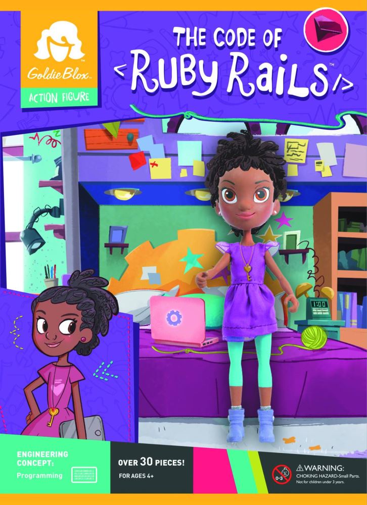 Ruby Rails Coding Action Figure - Atomic Empire