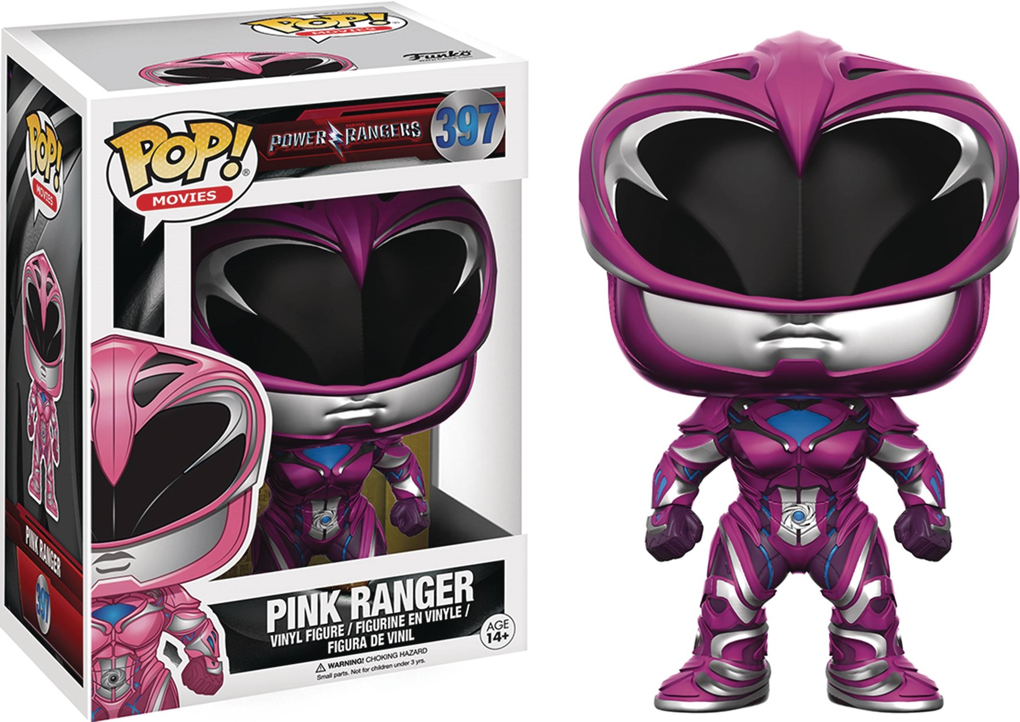 Pop Power Rangers Movie: Pink Ranger Vinyl Figure (#397) - Atomic Empire