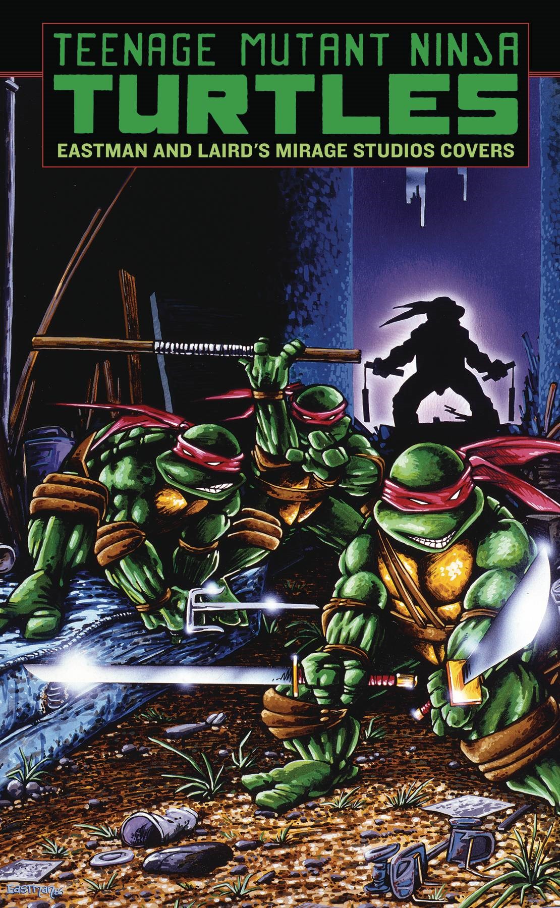 Teenage Mutant Ninja Turtles: Eastman and Laird Mirage Studios Covers HC -  Atomic Empire, image size:1110x1800