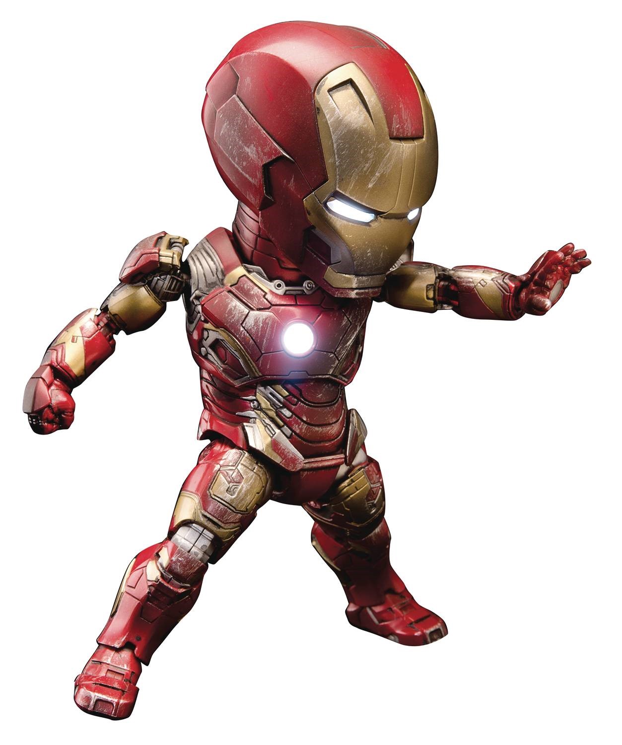 Avengers: 10th Anniversary EAA-024 Iron Man Mk43 Battle Damage