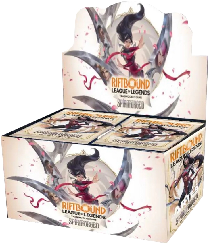 spiritforged booster box Riftbound: League of Legends TCG Slim Simplified Chinese Featuring exclusive original artwork from League of Legends artists Riftbound Spiritforged Booster Display Box