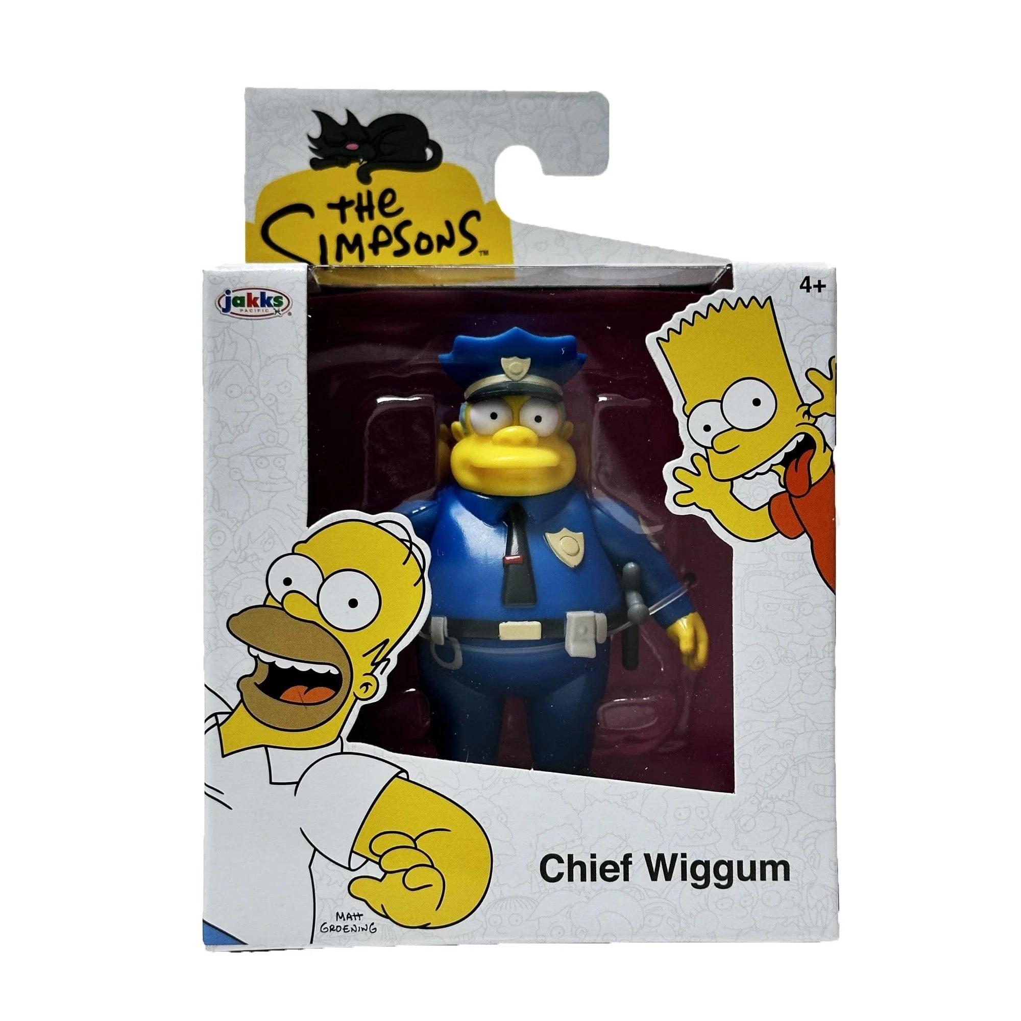 Chief Wiggum 2.5-Inch Scale Action Figure - The Simpsons - Atomic 