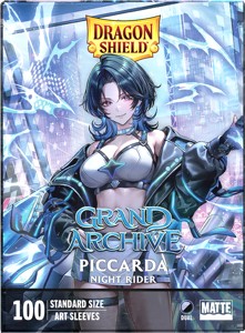 Grand Archive Piccarda, Night Rider 4枚 Dragon Shields: Grand Archive - Piccarda, Night Rider (100