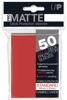 Pro-Matte Red Deck Protector Sleeves Pack (50)